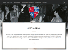 Tablet Screenshot of icap.nl