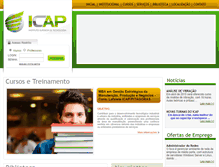 Tablet Screenshot of icap.com.br