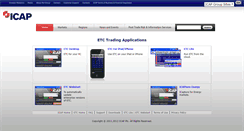 Desktop Screenshot of etc.icap.com